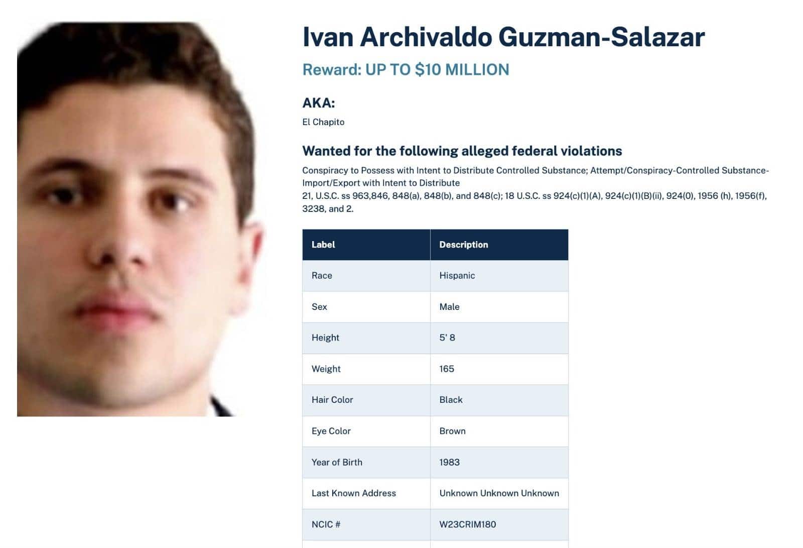 Posible captura de Iván Archivaldo Guzmán en Culiacán