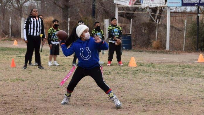 Mariana Adame;   la promesa del Flag Football