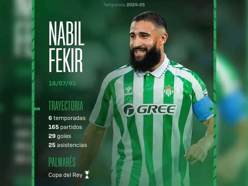 Nabil Fekir se une a la legión de estrellas que llegan a ligas con poder económico.
