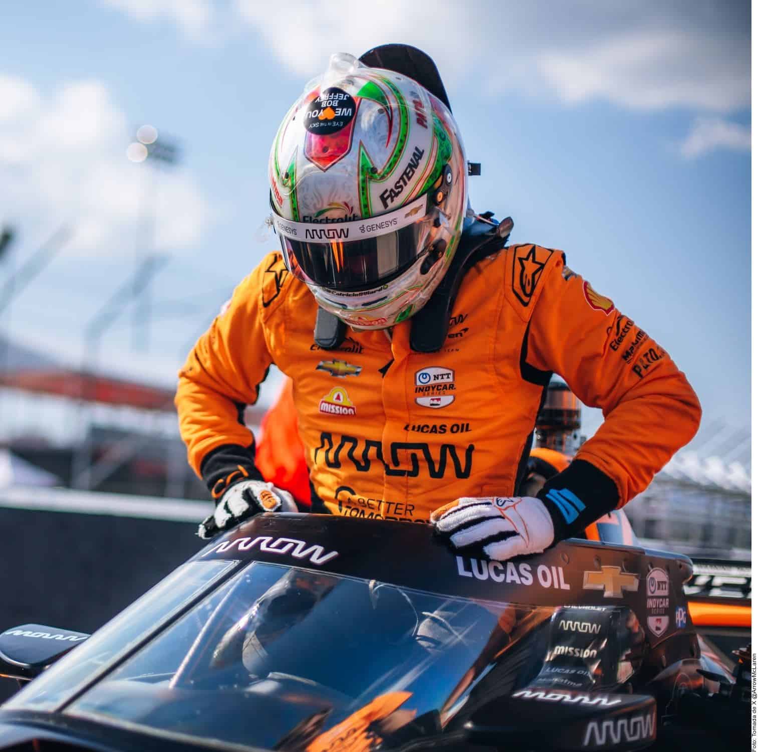 Se estrena Pato con buen ritmo en la Milwaukee Mile 