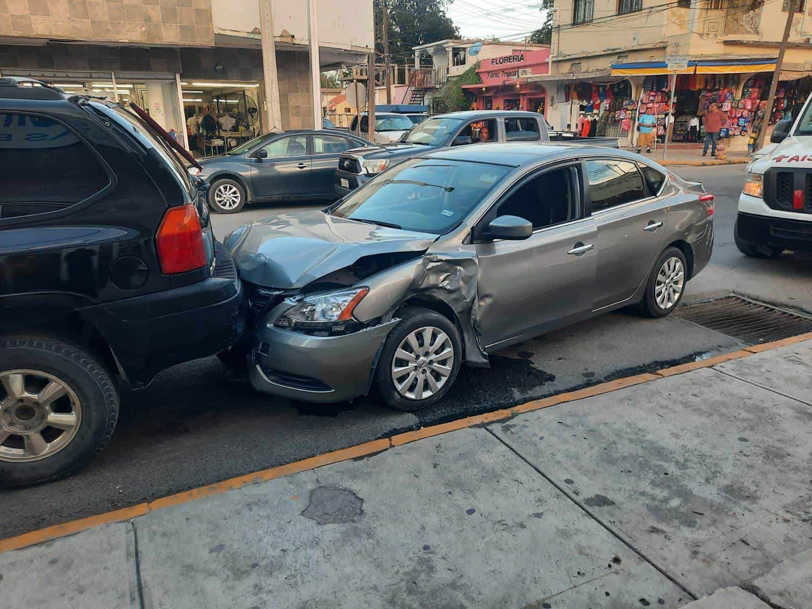 Se Registra Choque Triple en el Centro de Acuña