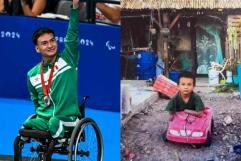 Ángel Camacho celebra su medalla de bronce