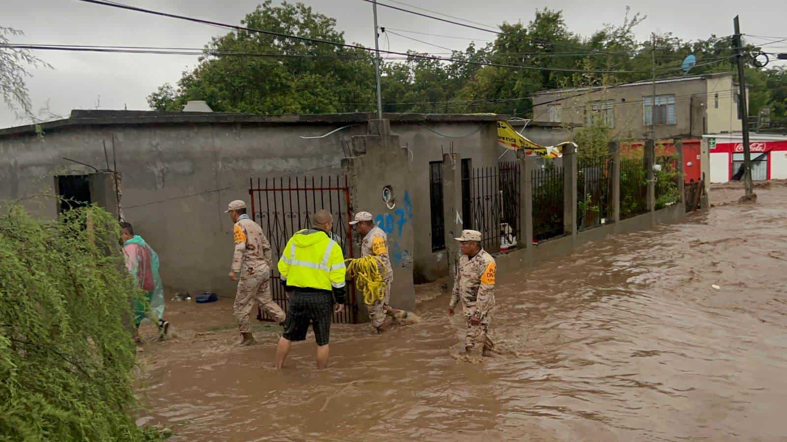 Recuerda ciudadanía inundación en Múzquiz