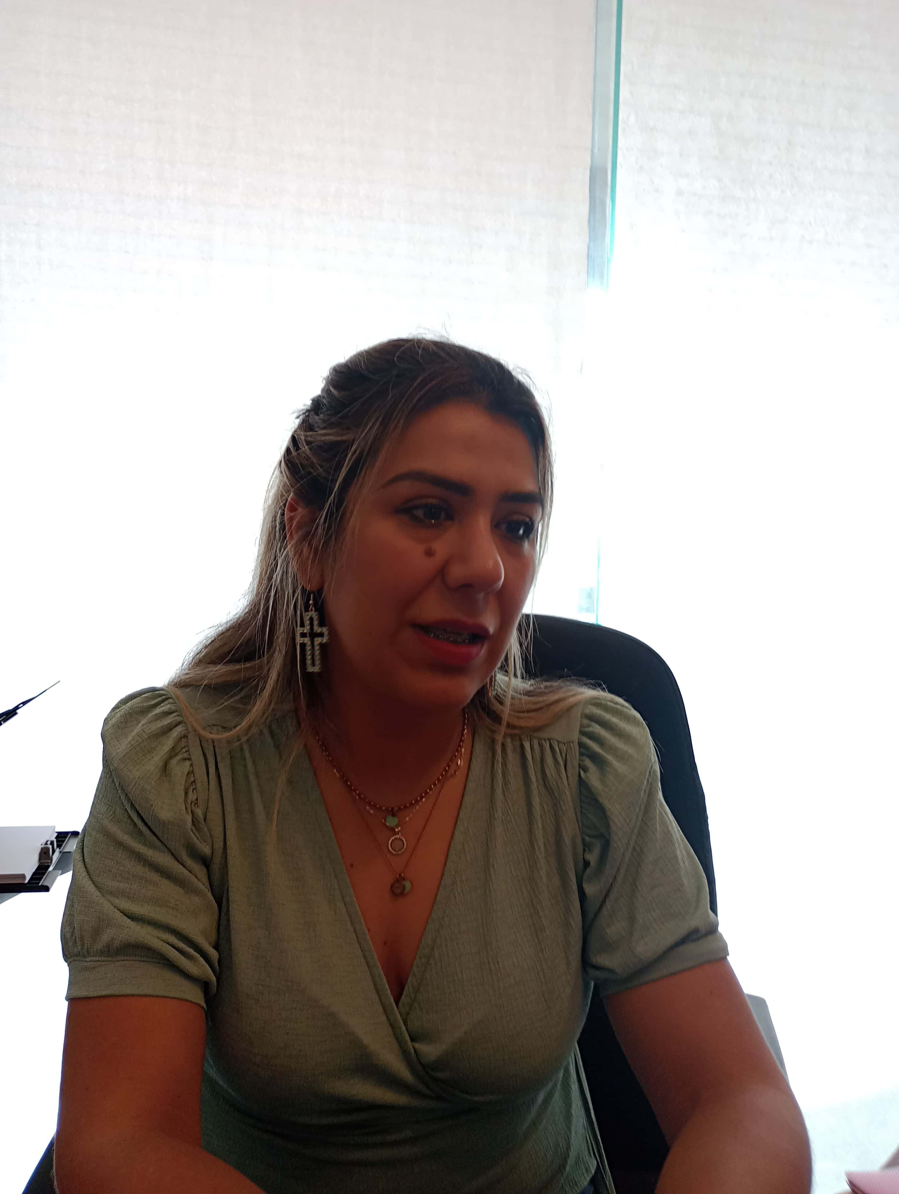 Taty Campos, Directora de Fomento Agropecuario.