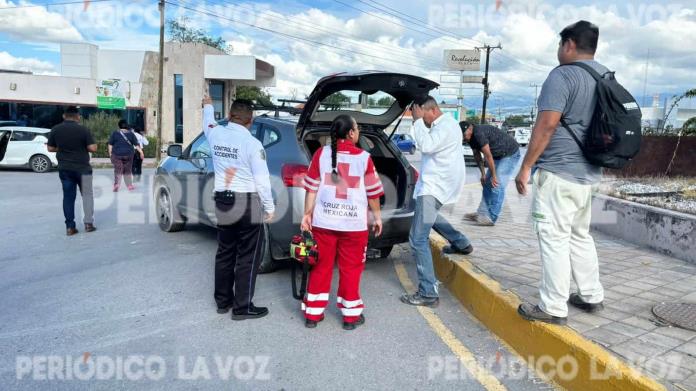 Chocan en la rotonda Chocan en la rotonda