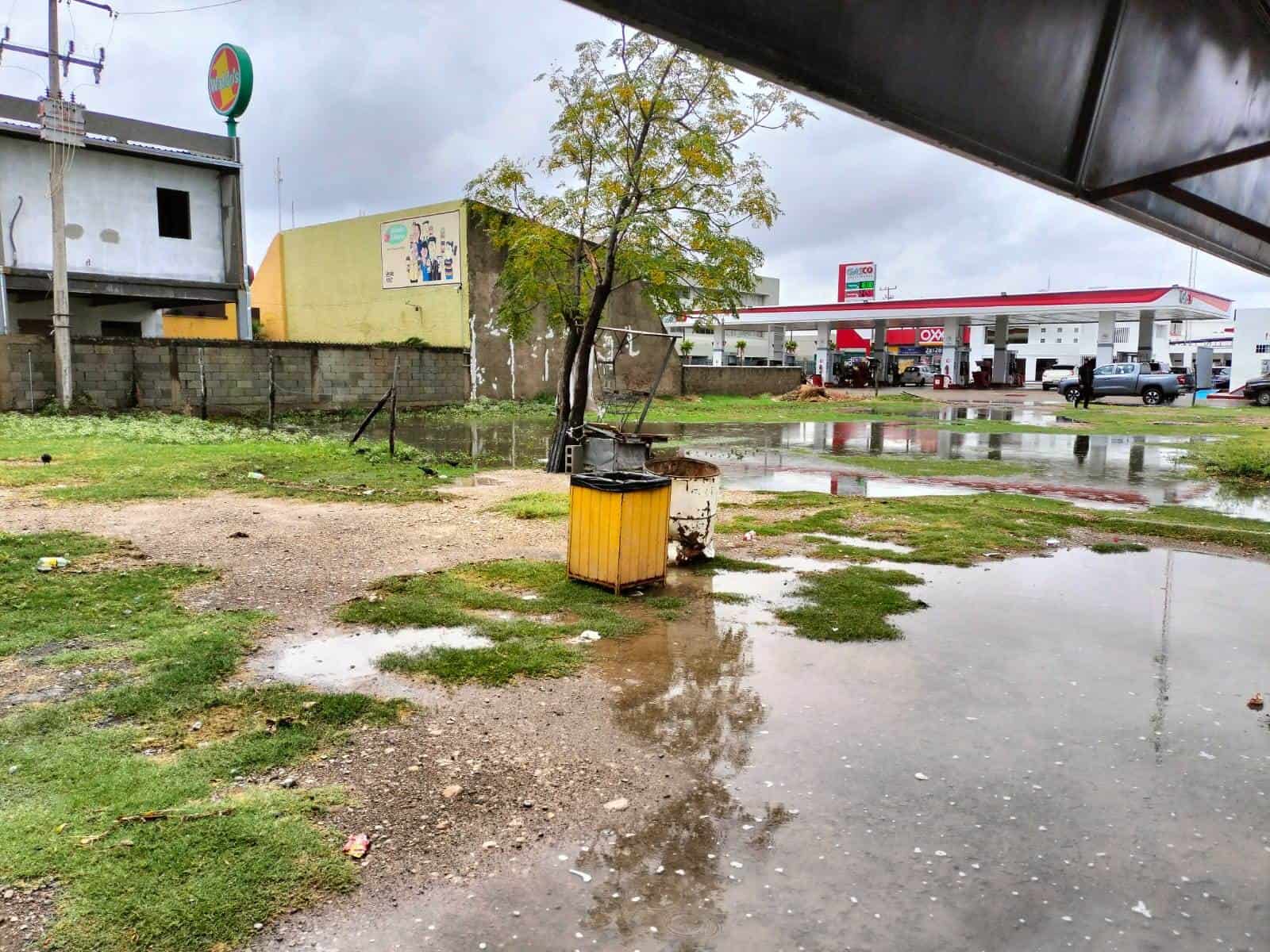 Caen 3 pulgas de lluvia en Piedras Negras y SEGUIRÁ ASÍ