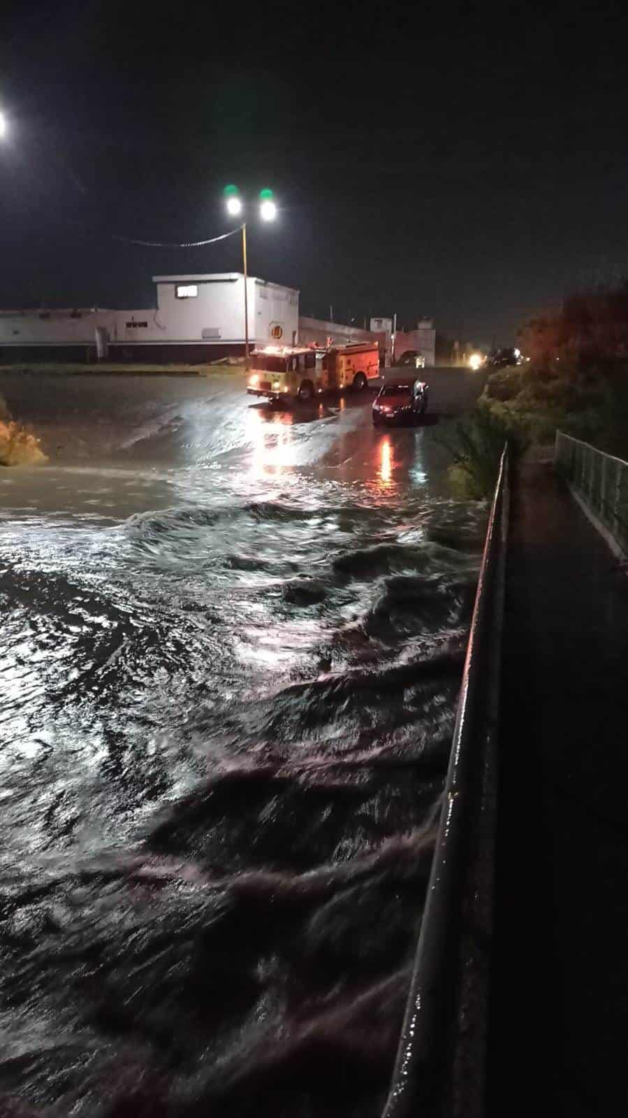 Inundaciones y caos por fuerte lluvia