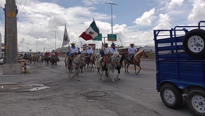 Llega a Monclova la cabalgata a Sabinas