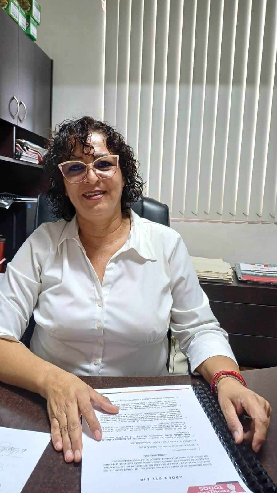 Maribel Méndez Herrera; coordinadora de Catastro.