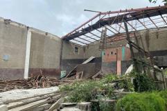 Colapsa Pared de Antiguo Cine en Zaragoza por Lluvias