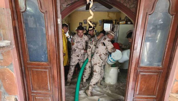 Zona Militar 47 Apoya a La Comunidad tras Inundaciones en Piedras Negras y la Región