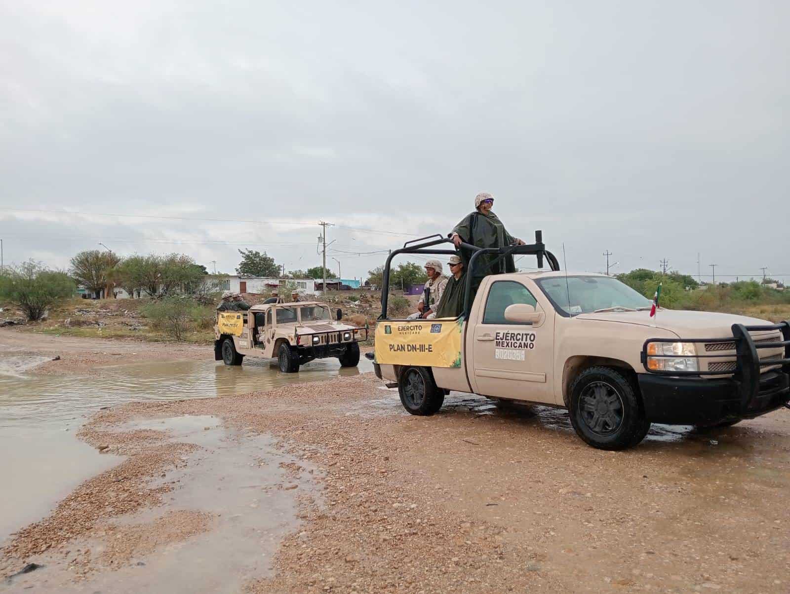 Zona Militar 47 Apoya a La Comunidad tras Inundaciones en Piedras Negras y la Región