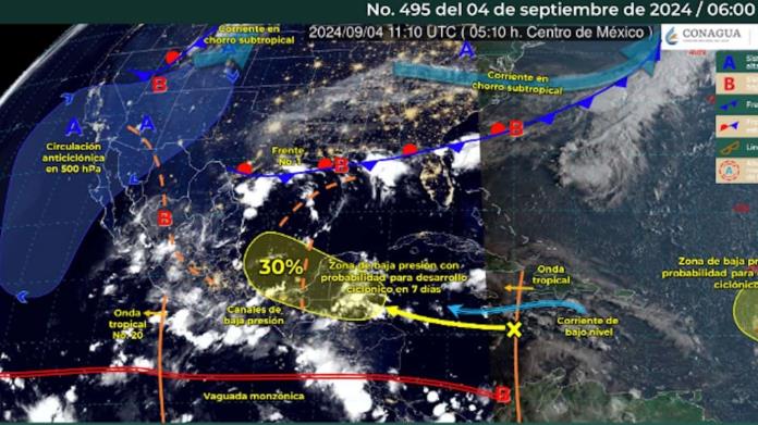 Se esperan lluvias muy fuertes en Coahuila