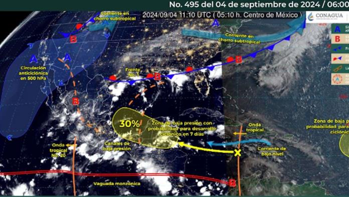 Se esperan lluvias muy fuertes en Coahuila