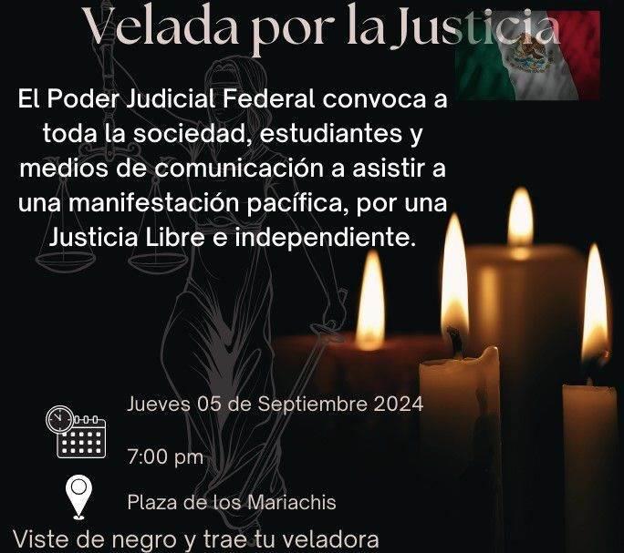 Convocan a una velada por la justicia Convocan a una velada por la justicia