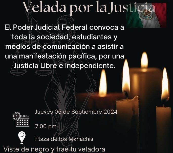 Convocan a una velada por la justicia