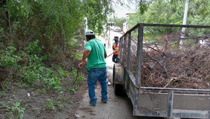 Intensifican Labores de Limpieza en Venustiano Carranza Tras Lluvias Recientes