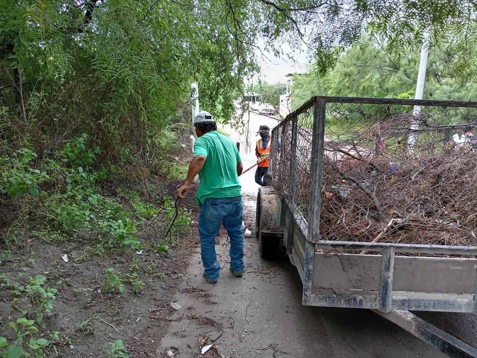 Intensifican Labores de Limpieza en Venustiano Carranza Tras Lluvias Recientes