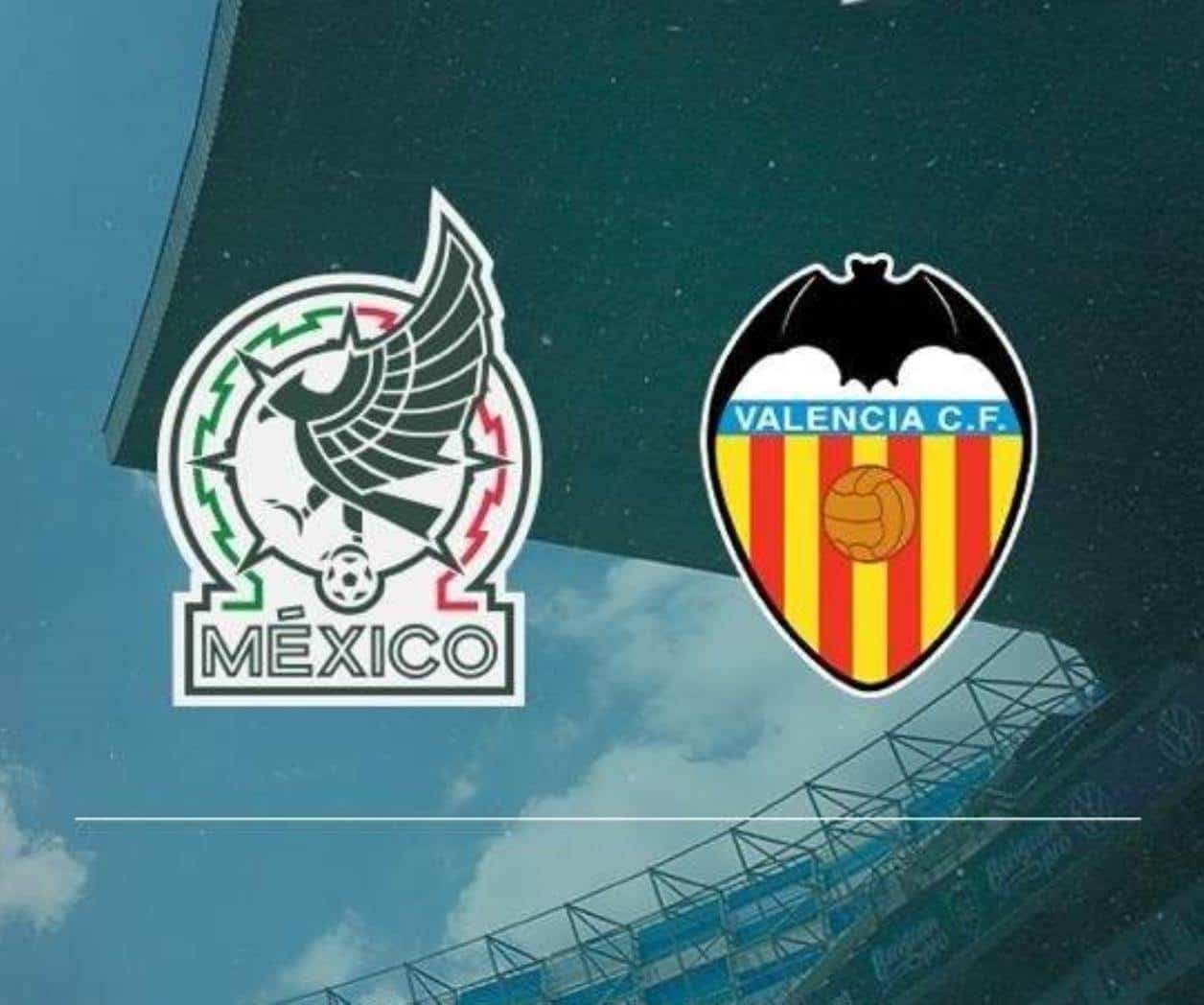 Selección mexicana jugará contra Valencia en Puebla