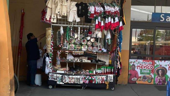 Arranca la Venta de Productos Mexicanos por Mes Patrio en Ciudad Acuña