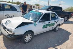 Accidente Vial en Ciudad Acuña: Taxista Involucrado en Colisión Sin Lesionados