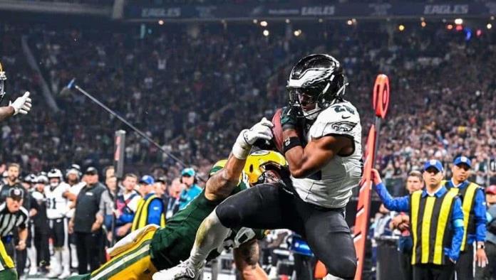 Eagles vence a Packers en histórico primer partido de la NFL en Brasil