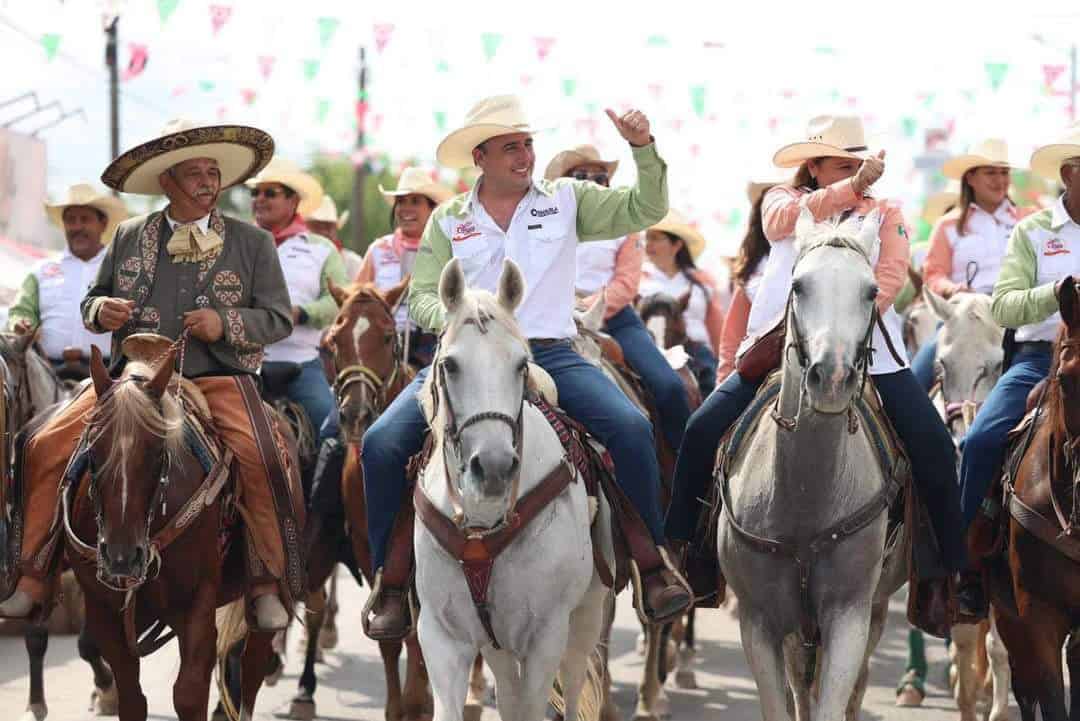 La cabalgata de Sabinas, La mejor de México: Manolo