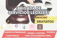 Invitan a brigada de Servicios Legales