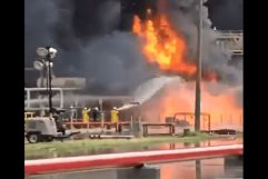 Fallecen 2 personas en incendio de refinería de Salina Cruz