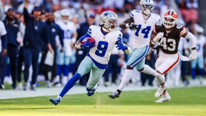 Cowboys vence a Browns y festejan nuevo contrato de Prescott
