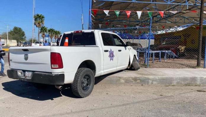Se accidenta director de SPM de Sabinas durante persecución
