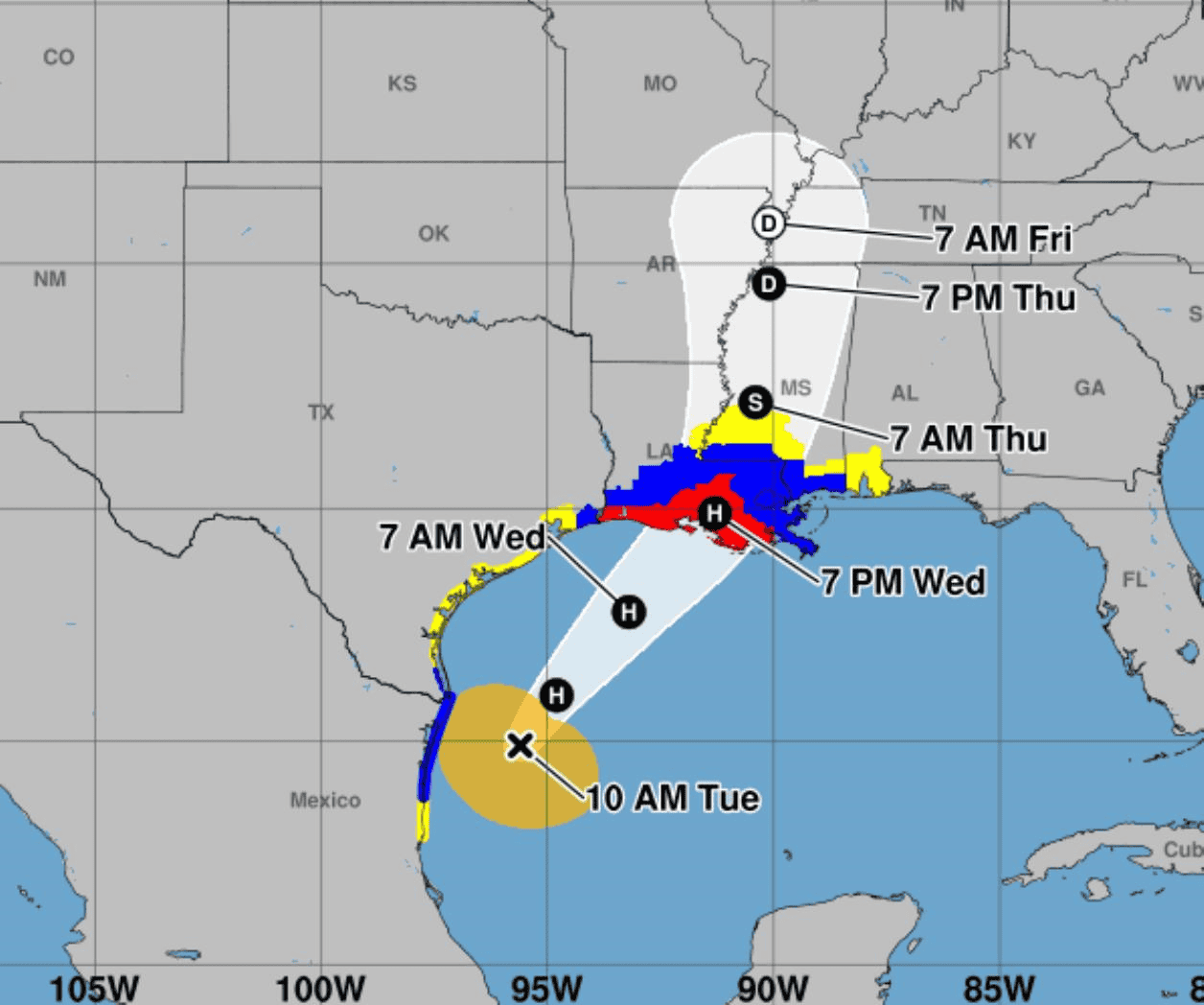 Francine se convertirá en huracán; Amenaza Estados Unidos