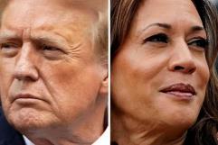 Kamala Harris y Donald Trump llegan a su primer debate