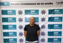 Detención de José Alberto N por Portar Armas Prohibidas en Ciudad Acuña