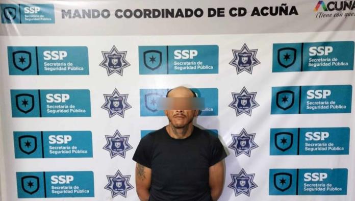 Detención de José Alberto N por Portar Armas Prohibidas en Ciudad Acuña