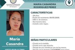 Intensifican la Búsqueda de Mujer Desaparecida desde Agosto