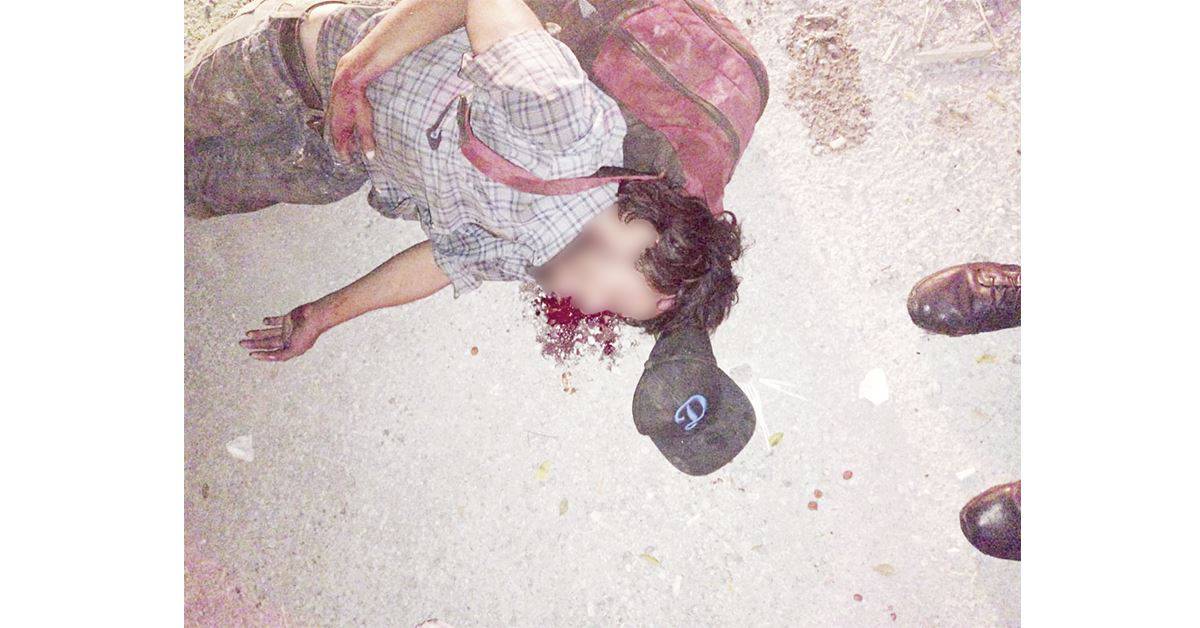 Lo agarran como a ‘María Magdalena’