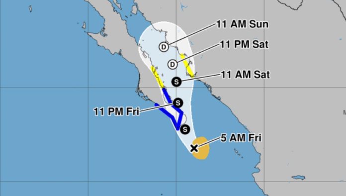 Se forma la tormenta tropical Ileana en el pacífico