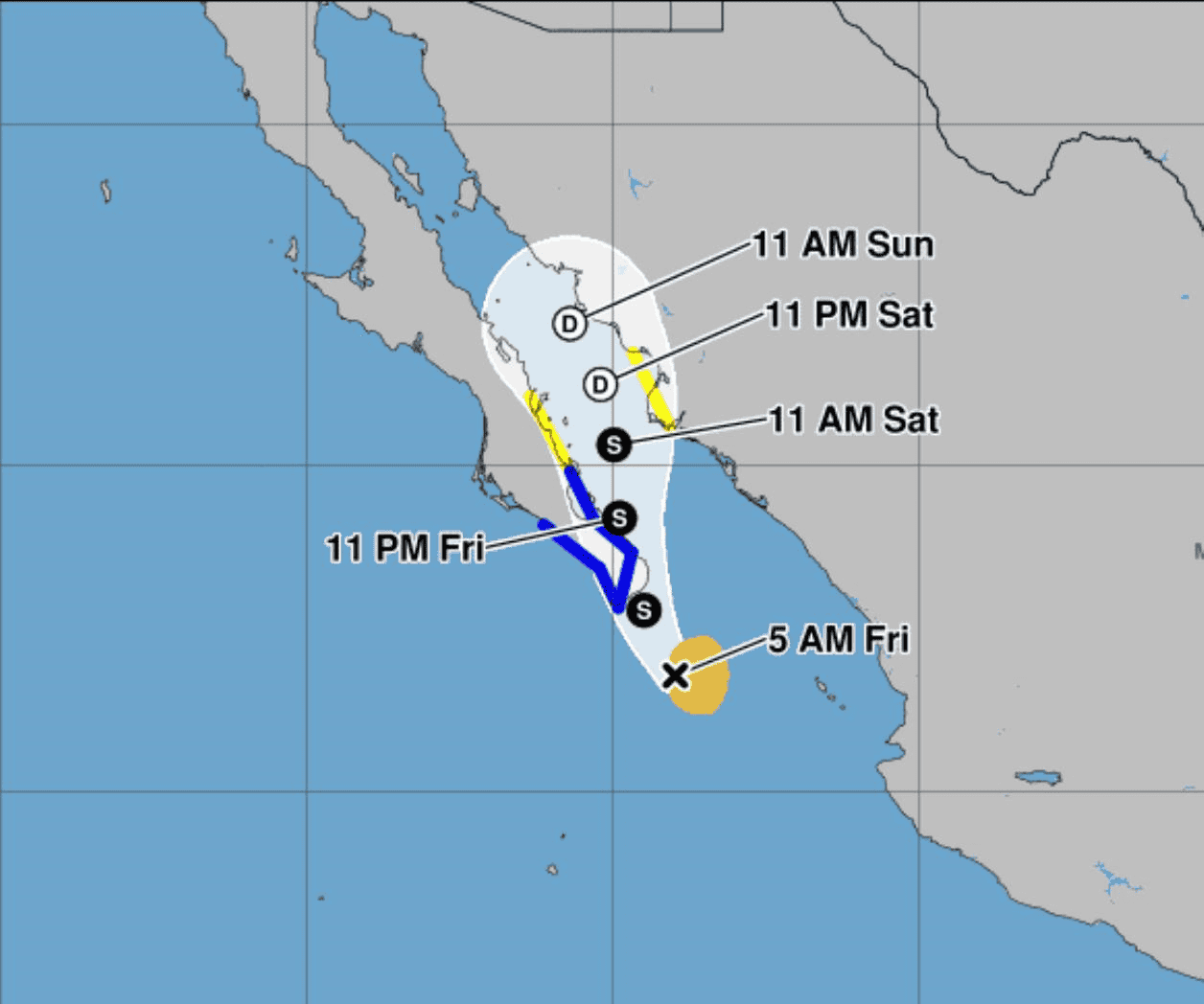 Se forma la tormenta tropical Ileana en el pacífico