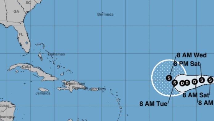 Se forma la tormenta tropical Gordon en el Atlántico