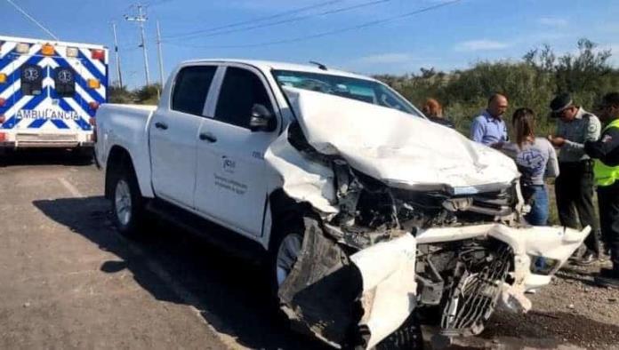 Muere mujer en choque frontal en la carretera 57