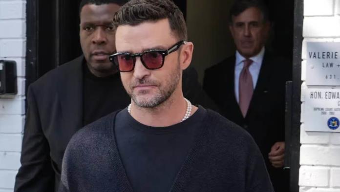 Justin Timberlake se declara culpable de conducir alcoholizado en Nueva York