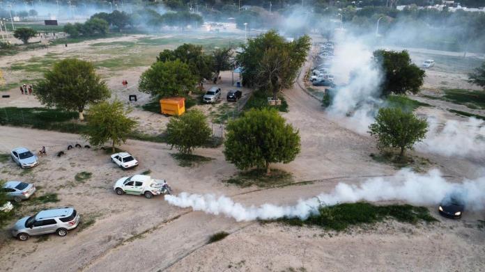 Intensifican Fumigación para Combatir Aparición de Mosquitos Tras las Lluvias Intensifican Fumigación para Combatir Aparición de Mosquitos Tras las Lluvias