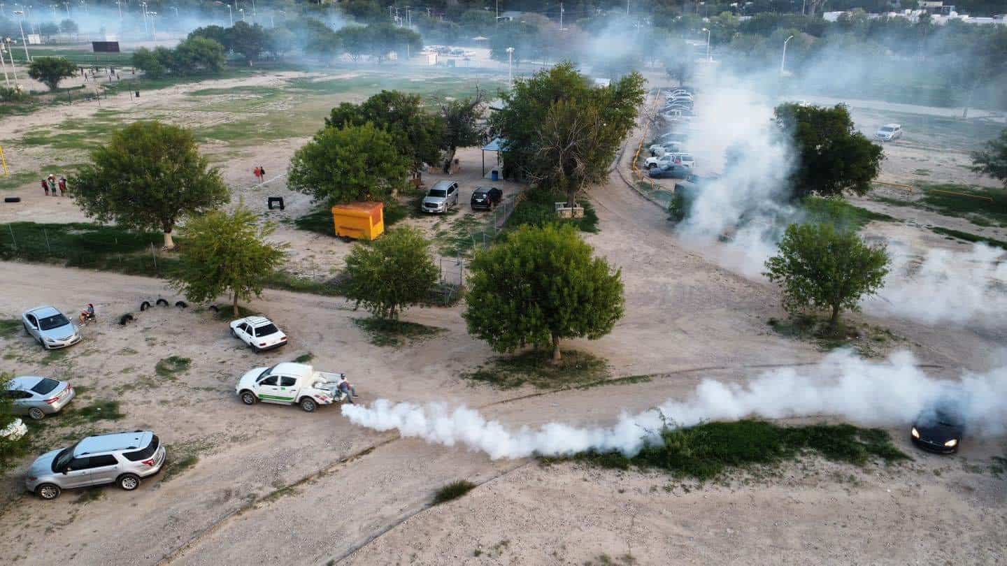 Intensifican Fumigación para Combatir Aparición de Mosquitos Tras las Lluvias