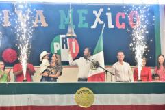 Realiza PRI Monclova Grito de Independencia