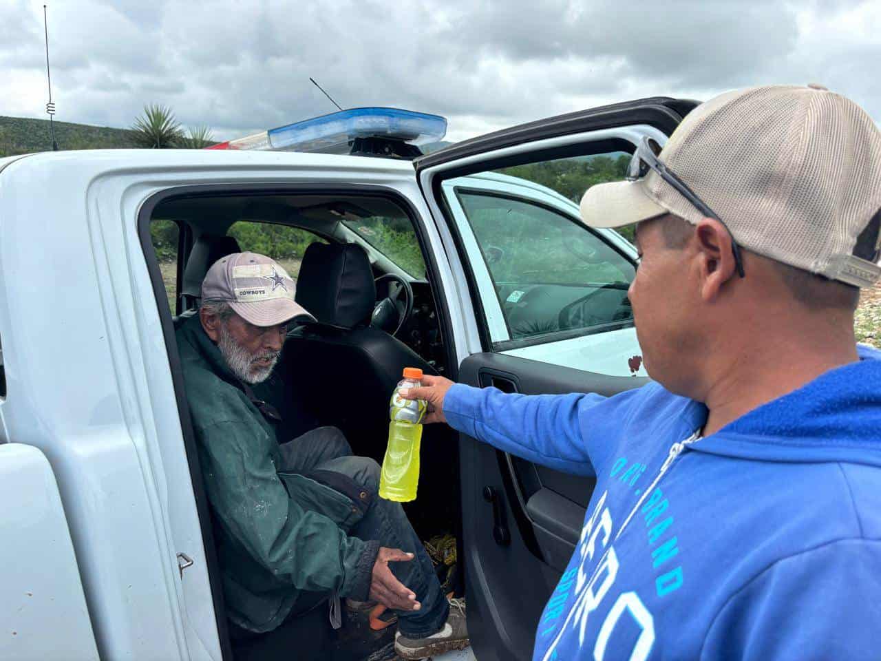 Exitosa búsqueda y rescate de adulto mayor; llevaba  24 horas desaparecido!