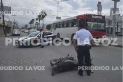 Grave cobrador por choque en el Juárez