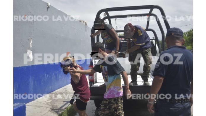 Arrestan a 4 en Colinas