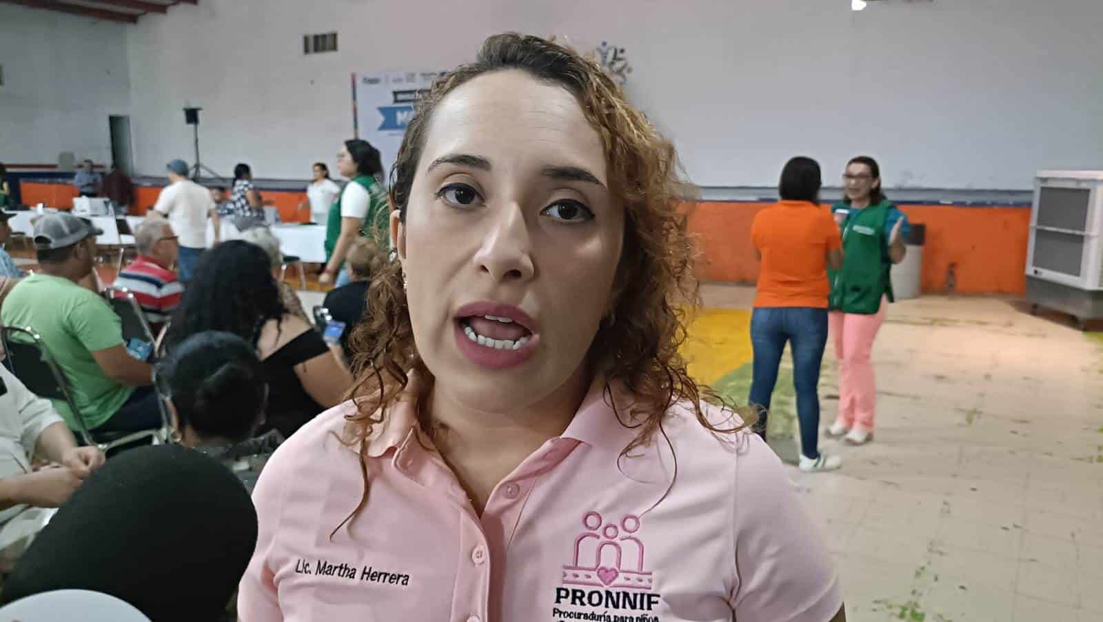 La encargada de la PRONNIF en la región centro indicó que la dependencia ya cumplió con su parte del proceso.