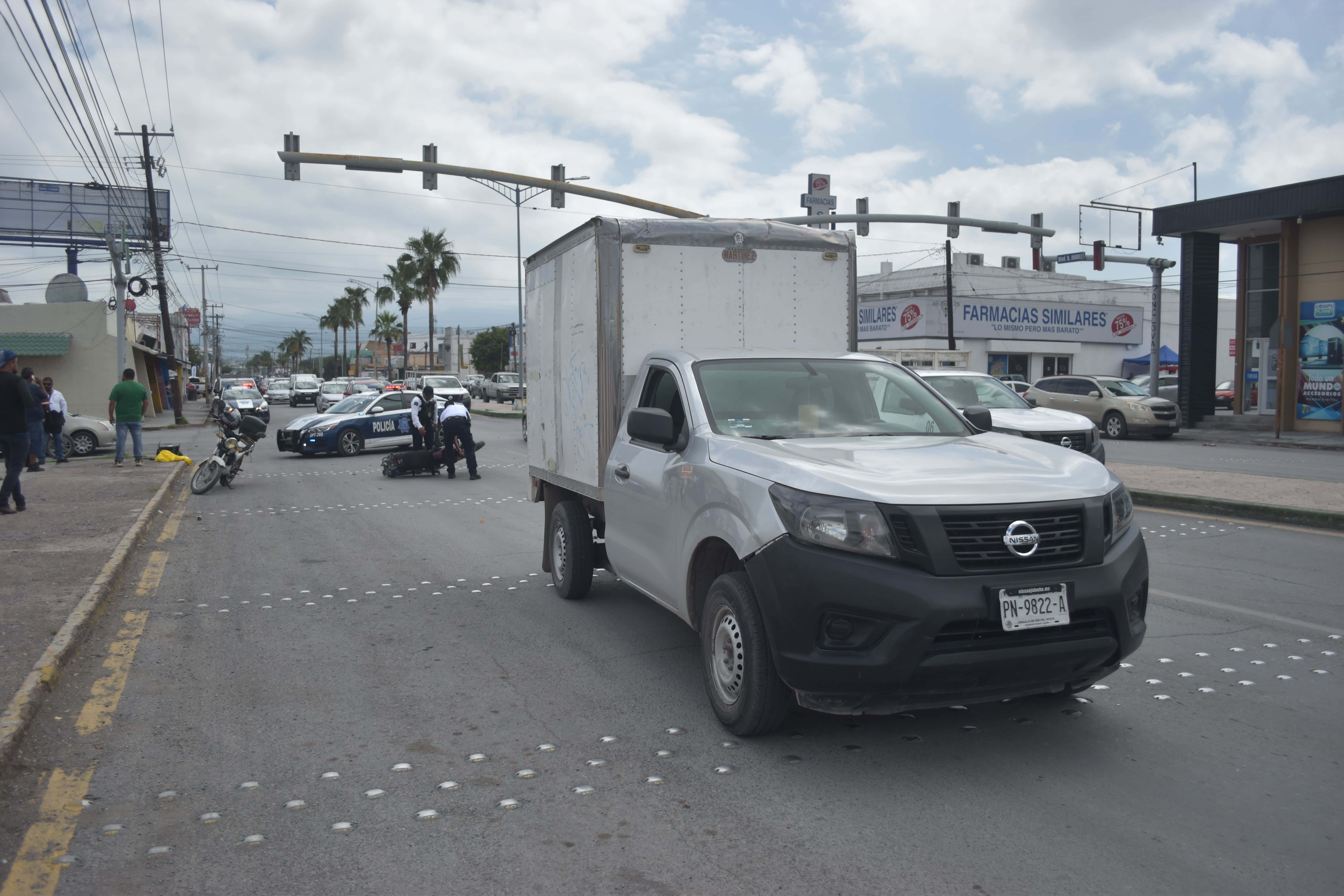 Grave cobrador por choque en el Juárez